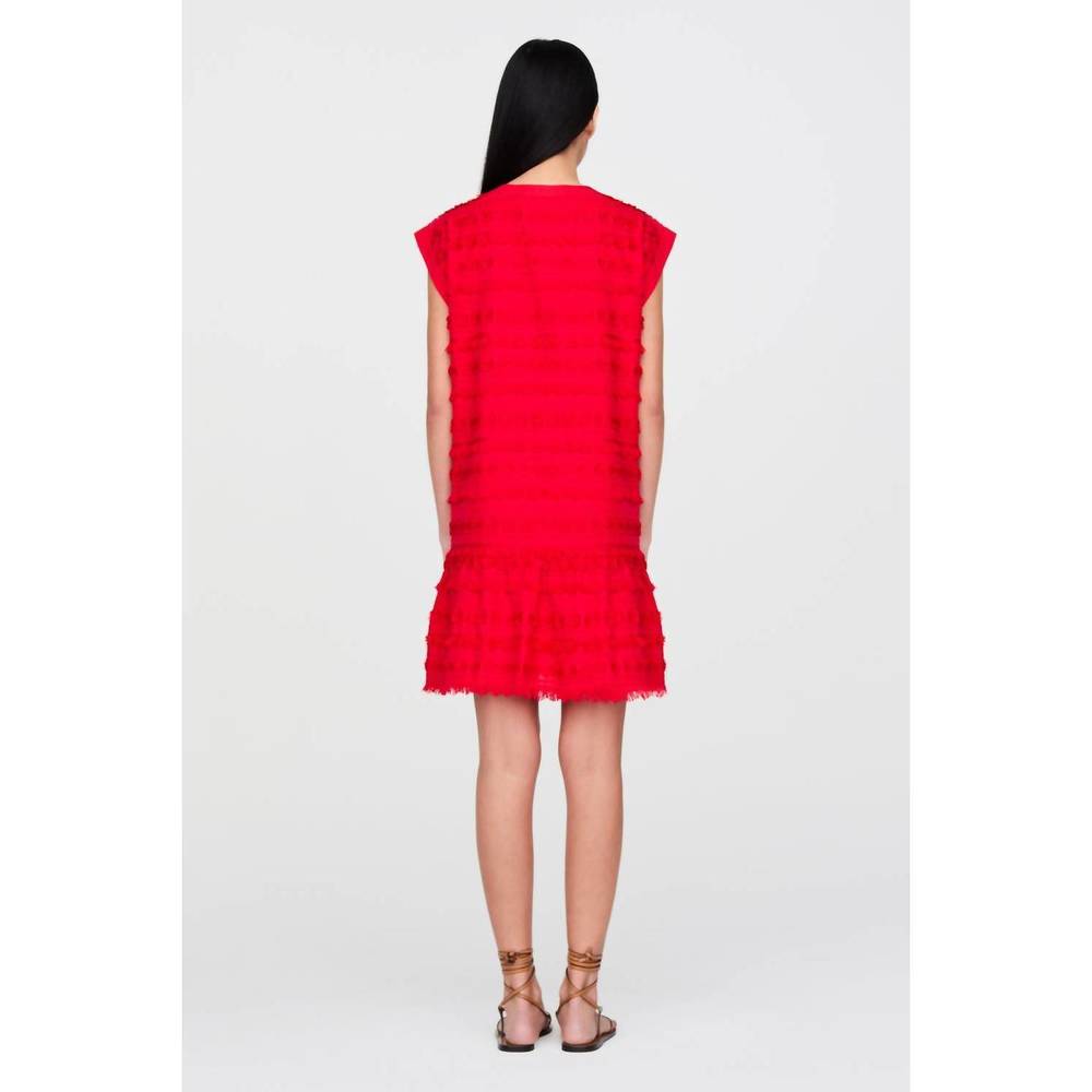 NEW MARIE OLIVER herra mini dress in salsa - Picture 2 of 3